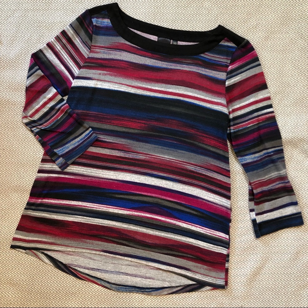 Rafaella Blouse, Size Small. 3/4 length sleeves.